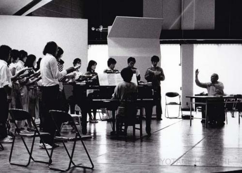 Ernst Haefliger and his students(1984)