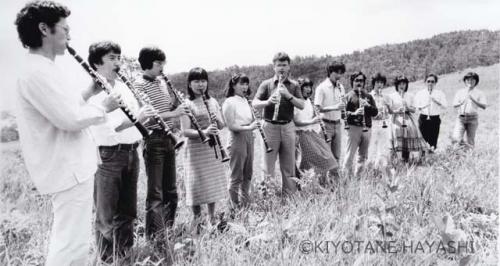 Karl Leister and his students(1982)