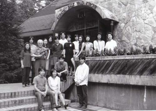 Serge Collot and his students(2000)