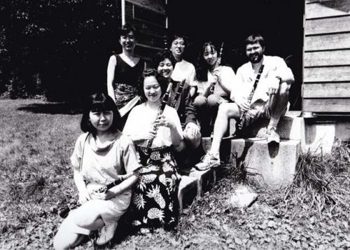 Ulf Rodenhäuser and his students(1992)